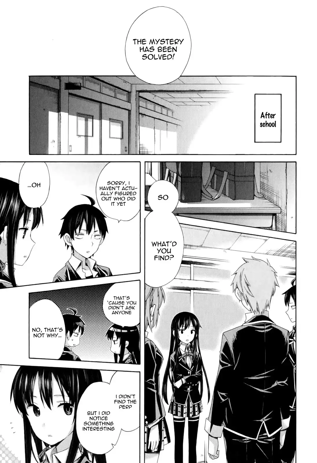 Yahari Ore no Seishun Love Come wa Machigatteiru. Chapter 9 23